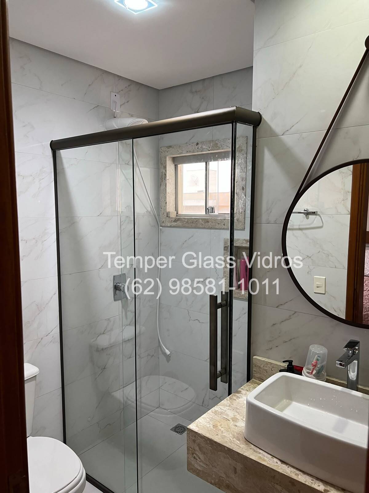 Box para Banheiro - Temper Glass Vidros Goiânia